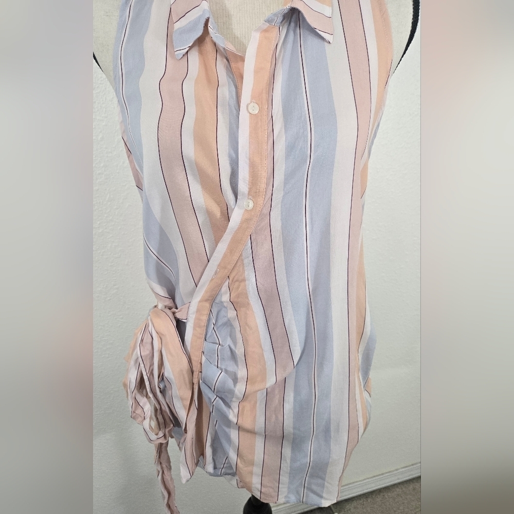 *NWT* FREE PEOPLE Ivory Combo Mackenzie Wrap Boho Fairycore Hipster, size M - Picture 4 of 9